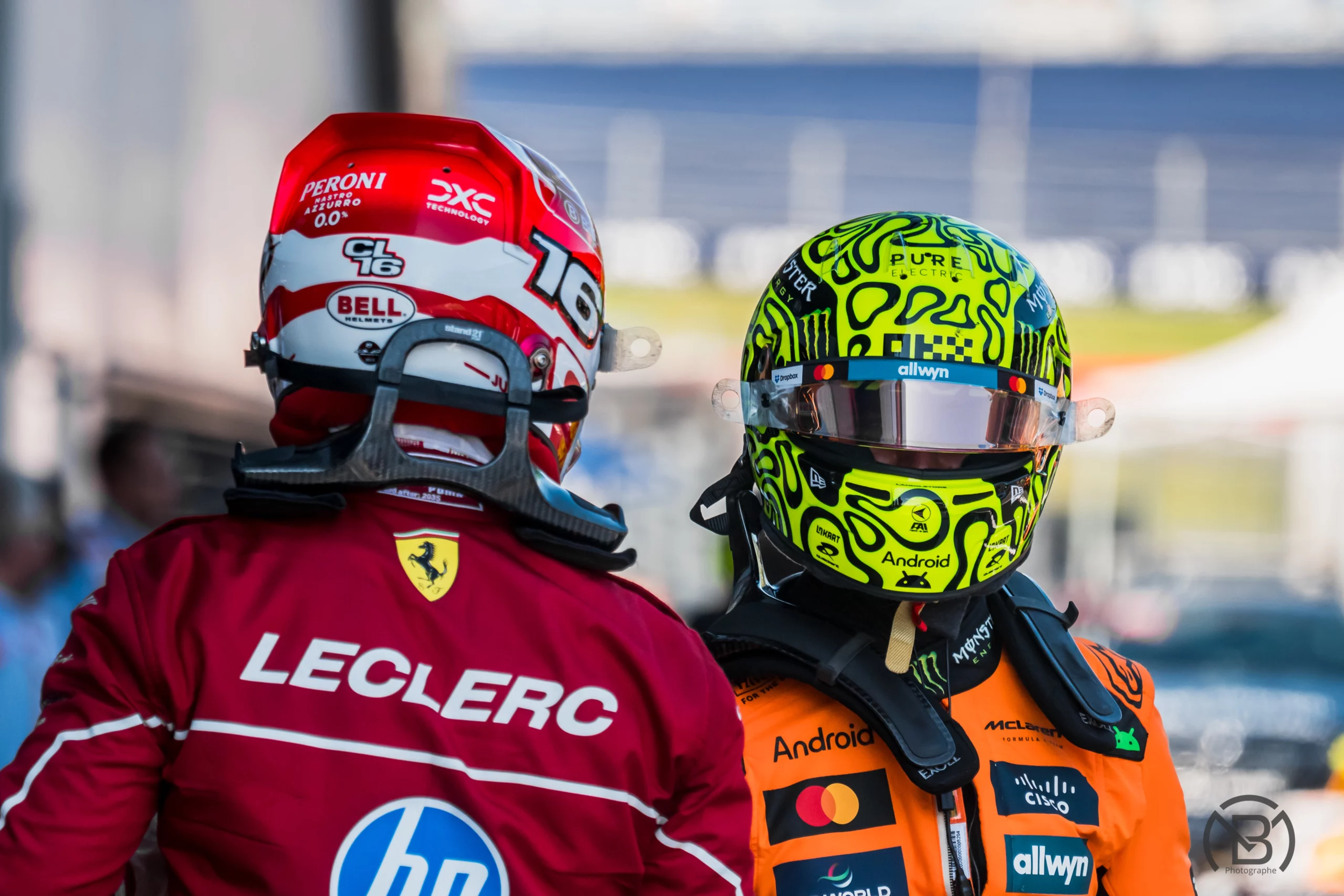 Charles Leclerc & Lando Norris - Formule 1